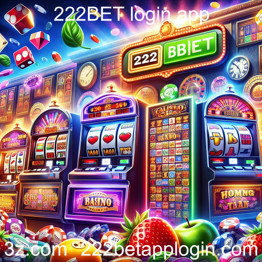 Descubra a Diversão dos Caça-Níqueis no 222BET Login App